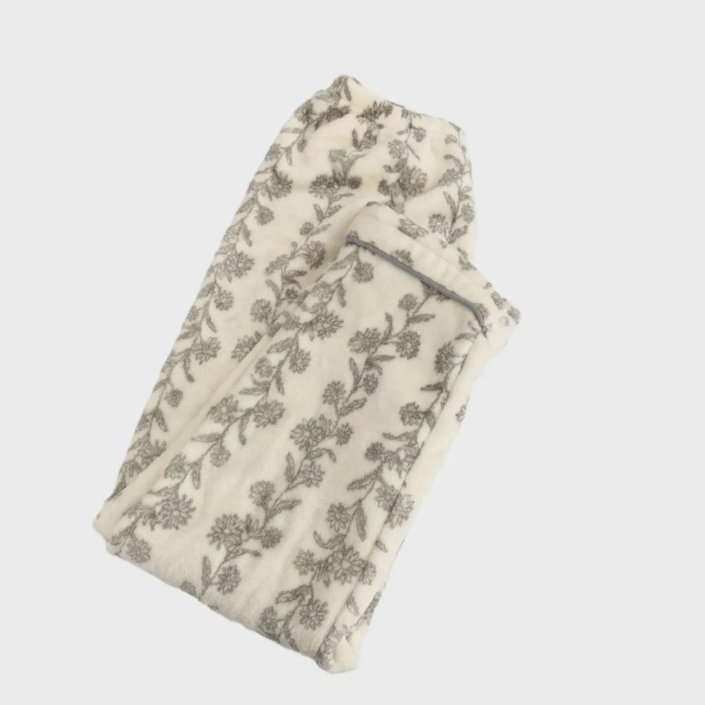 2023 Women's Japanese Bear Pajamas: Cozy Flannel & Coral Fleece for Autumn/Winter