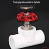 PPR Lift Stop Valve 4/6 Points Water Pipe Gate & Ball Valve Switch Accessories 20/25