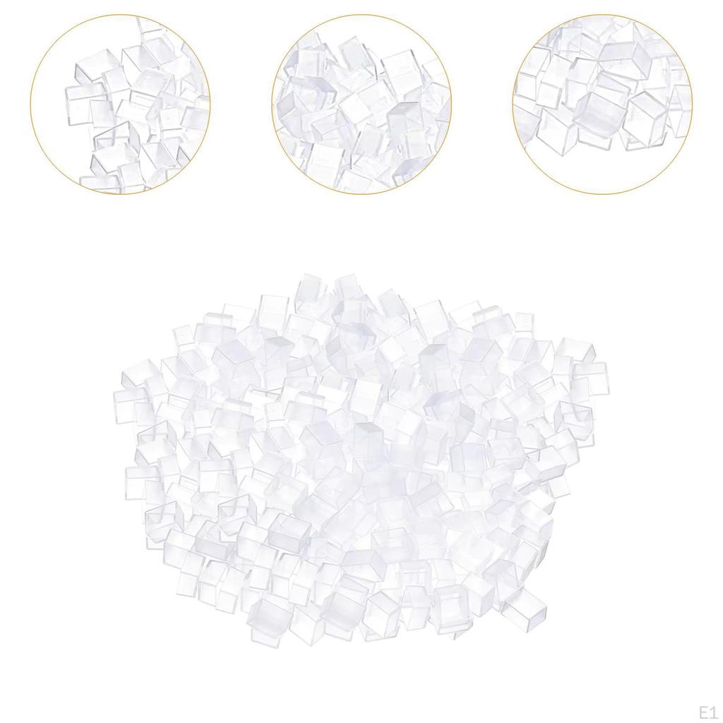 100 Empty Pieces Half-Casseroles Painted Half-Cas-Casseroles Paunted Pallet for Acrylic Palette