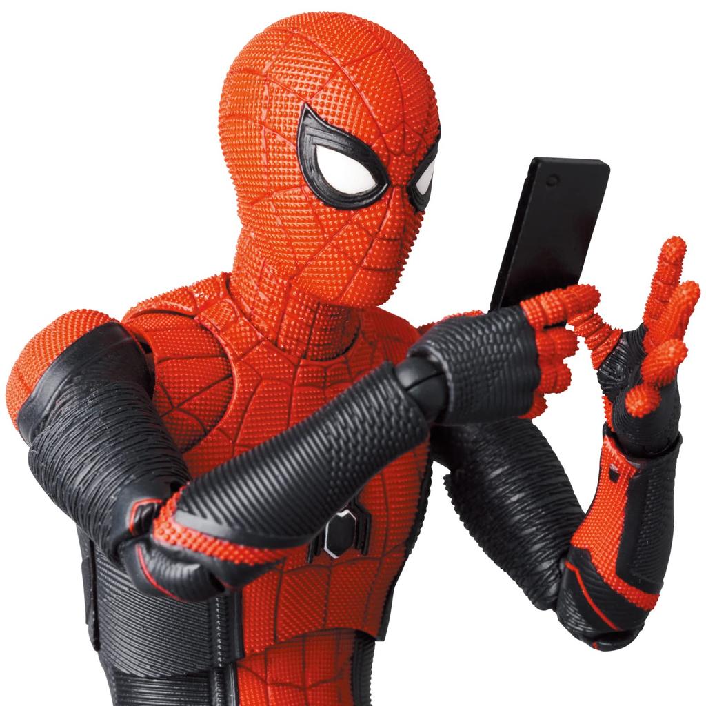 MAFEX No.194 SPIDER-MAN UPGRADED SUIT (NO WAY HOME) Approx. 150mm Tall Non-scale Pre-painted Action Figure