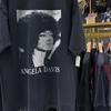 1998 Анжела Дэвис Промо Футболка Черная XXL