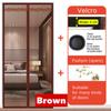 Tool-free Magnetic Door Mosquito Net Summer Anti Bug Fly Door Curtains Mesh Automatic Closing Door Screen Magic Mesh Kitchen Screen