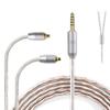 Okcsc JBX Recable Cable for Earphone Cable 4 Core OFC for SENNHEISER Compatible with IE300/IE600/IE900 IE300/IE600/IE900 4.4mm