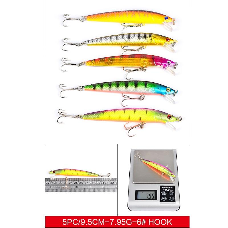 43 набора наживок, мягкая наживка, твердая наживка, смешанная упаковка, косоглазый окунь, все в смешанной упаковке