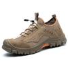 Labor Insurance Shoes Men's Anti-smashing and Anti-piercing Large-net Work Shoes Wear-resistant Construction Site Safety Protective Shoes