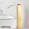 Waterfall Wash Basin Stainless Steel High And Low Faucet Black And Cold Toilet Hotel Wash Basin Bathroom Home