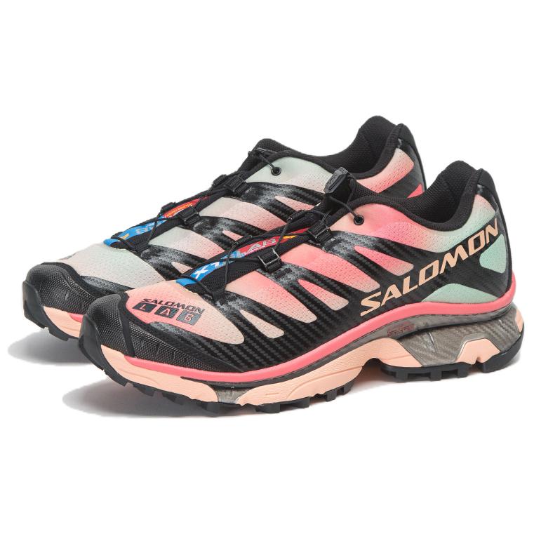 SALOMON XT-4 OG Пакет «Северное сияние» - Кроссовки унисекс «Закат в прериях» Розовый Черный Сахарно-коралловый L47442200