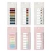 Стикеры Morandi Color Index: Пластиковые наклейки-индикаторы с возможностью записи