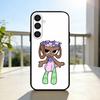 Чехол для телефона Bassie D-Dandys W-World для Samsung A73,72,71,53,52,51,22,91,80, Мягкий черный чехол