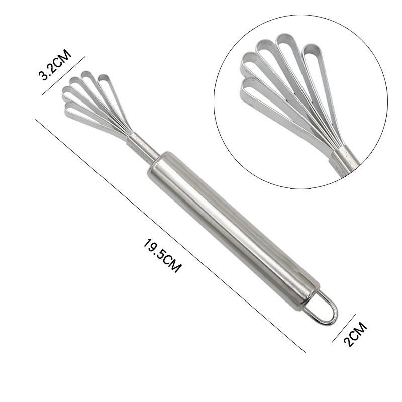 Нож для измельчения кокоса, скребок для рыбьей чешуи, кухонные принадлежности из нержавеющей стали, инструмент для фруктов и овощей, ножи для удаления мяса