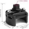 Adjustable 2Jaws Oil Filter Wrench Fuel Filter Remover 1/2'' Drive Cap Style Oil Filter Tool Cast Steel Adjustable Removal Tool