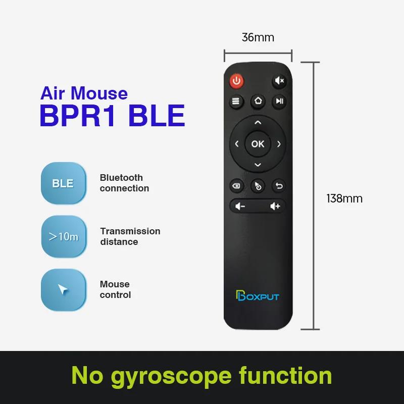 BPR1S Bluetooth 5.0 Air Mouse Gyroscope IR Learning Wireless Remote Control Replacement For Android TV Box And PC Smart Home 3
