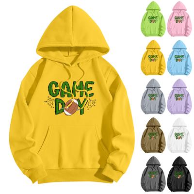 Толстовки для девочек-подростков с длинным рукавом и принтом букв, повседневные графические толстовки с капюшоном, пуловер с завязками, симпатичная толстовка большого размера