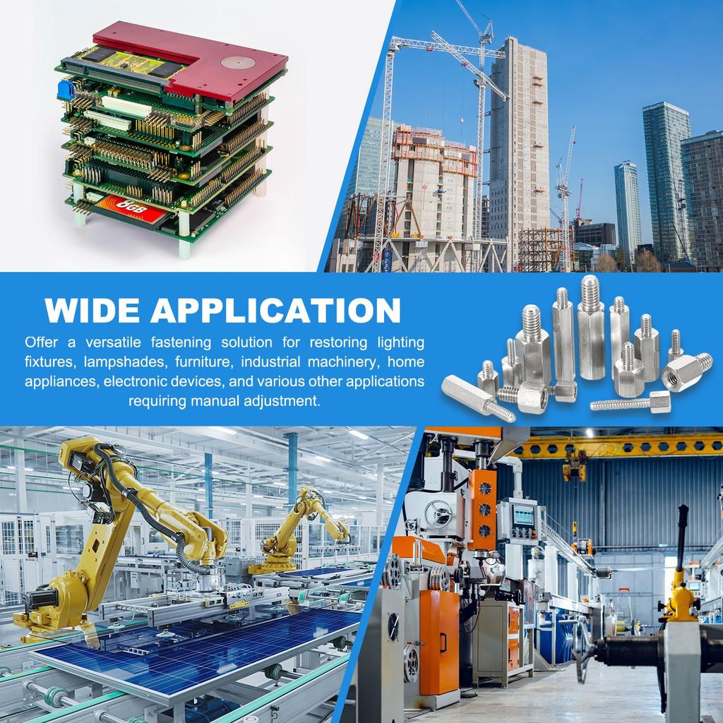 PATIKIL 4 шт. M8x15мм внутренняя резьба на M5x20мм внутренняя резьба 304 нержавеющая сталь резьбовой редуктор шестигранная стойка