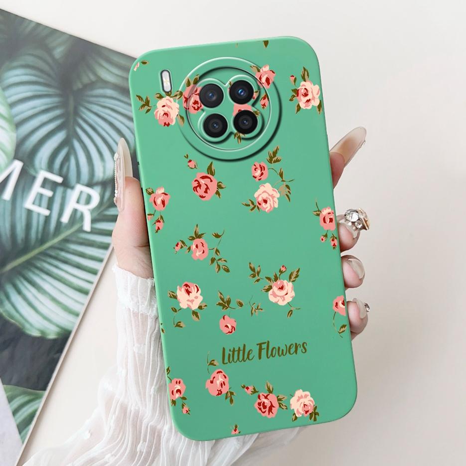 Чехол для Huawei Nova 8i Honor 50 Lite NTN-L22 Роскошный Чехол с Конфетным Рисунком Мягкий ТПУ Чехол для Телефона Для Honor 50 Lite Nova8i Задняя Крышка