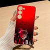 H-Hazbin H-Hotel Аластор Чехол для телефона для Samsung S25,S24,S21,S22,S23,S30,Ultra,S20,Plus,Fe,Lite Прозрачный чехол