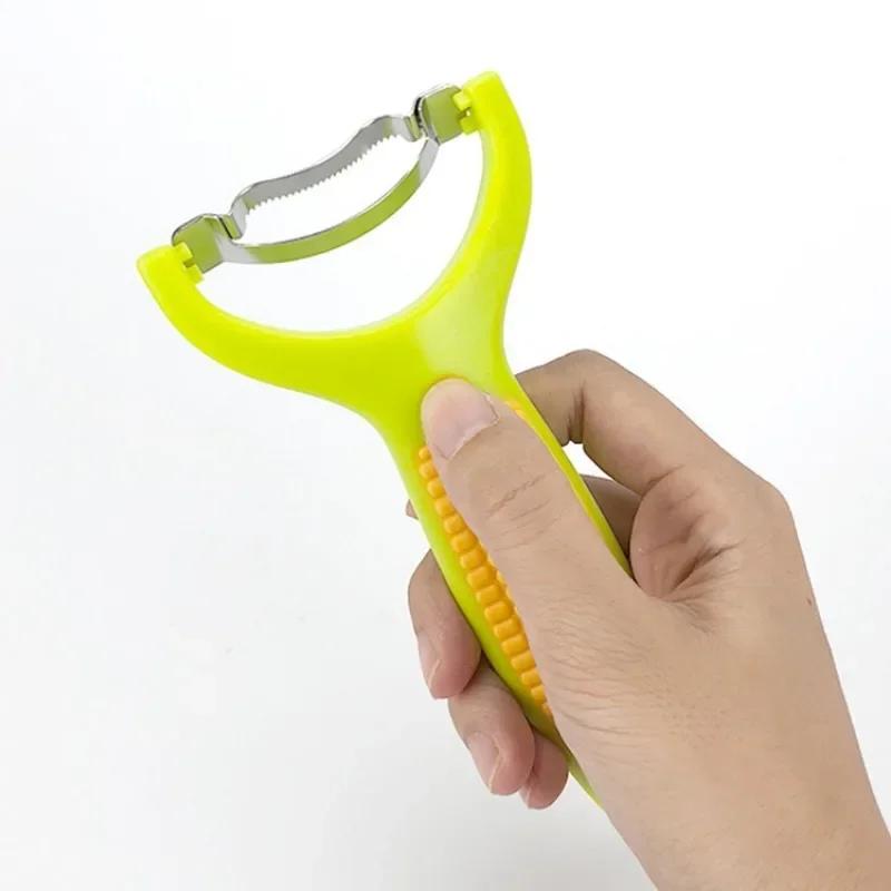 1PC Kitchen Supplies Stainless Steel Corn Plow Thresher Corn Separator Kitchen Tools Corn Cutter Kitchen Gadgets Accessories