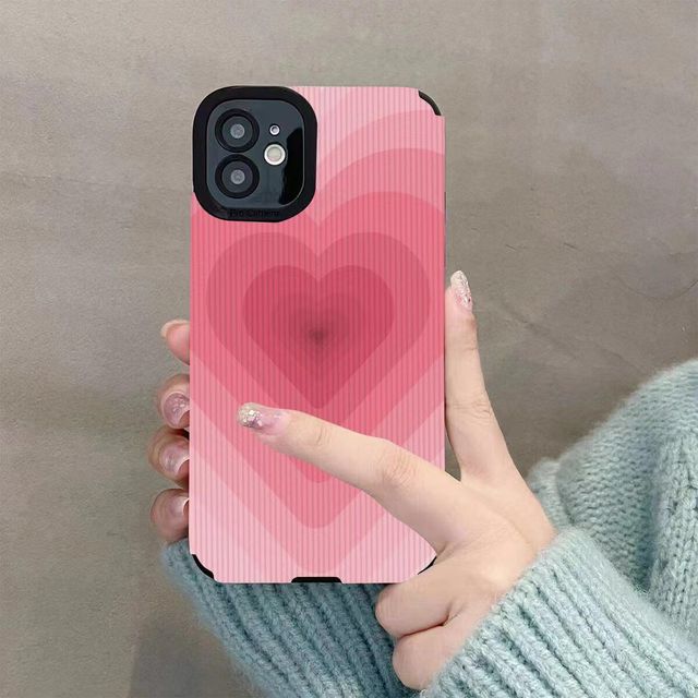 Чехол для Iphone 11 13 Pro Max 14 Plus 12 Cute Love Heart, задняя крышка для телефона Iphone Xs Max X Xr 8 Plus 7 Se2020 6, бампер