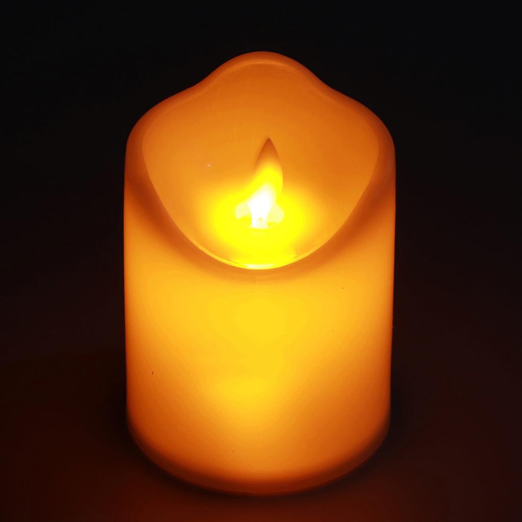 Flameless Candle LED Candlestick Electric Light Home Decoration for Party Wedding