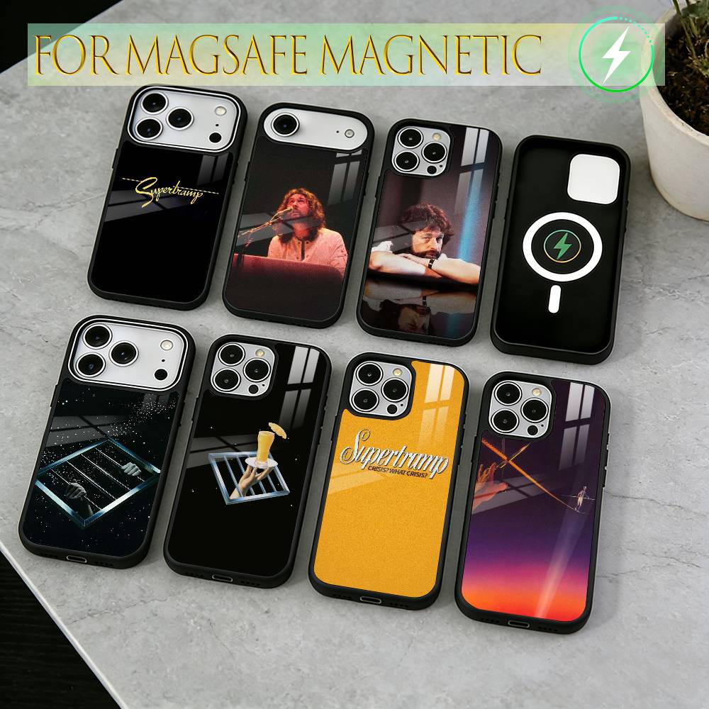 Supertramp Breakfast in America Phone Case For iPhone17,16,15,14,13,12,11 Plus,Pro Magnetic For Magsafe Wireless Charging