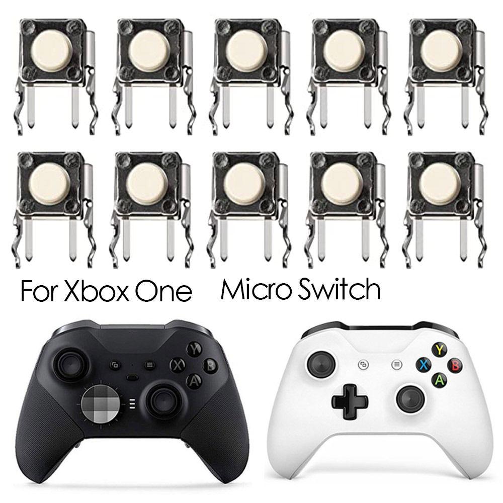 10pcs Tactile Micro Switch Repair kit for Xbox One Controller Replacement LB RB Switch Bumper Joystick Button Repair & Fix