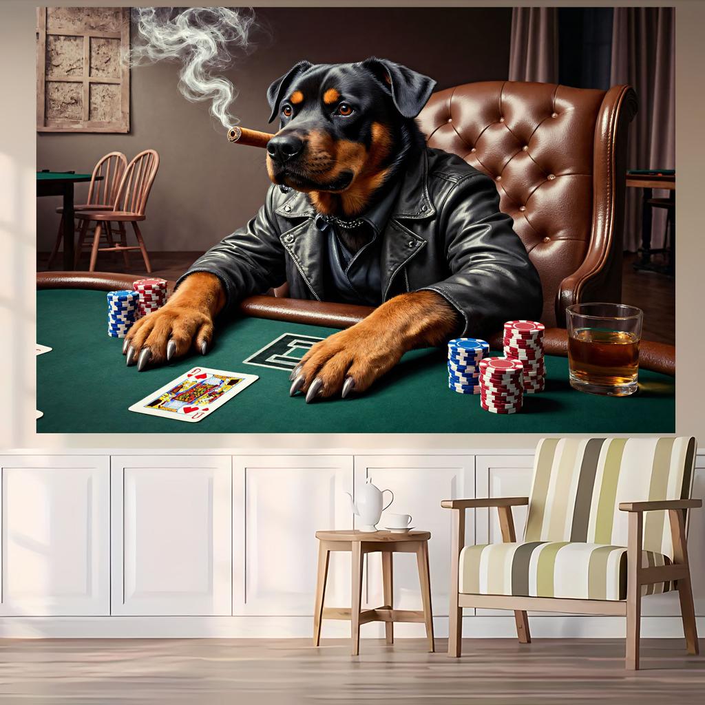 Cool Dog Brand Table Theme digital printing polyester wall tapestry suitable for use in living rooms bedrooms offices bars party