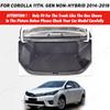 Коврик в багажник автомобиля для Toyota Corolla, негибридный, 11-й. Gen 2014 2015 2016 2017 2018 Пользовательские автомобильные аксессуары Авто Интерьер