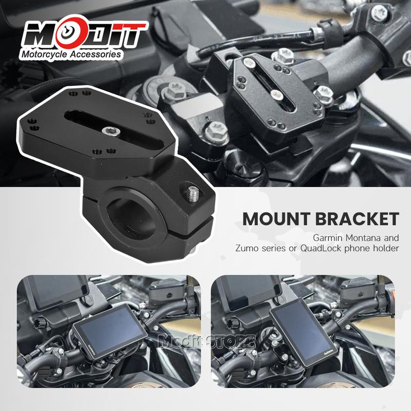 28MM Handlebar GPS Mount Bracket For 790 890 ADVENTURE 2024 690 ENDURO SMC R 22MM Motorcycle Navigation Driving Recorder