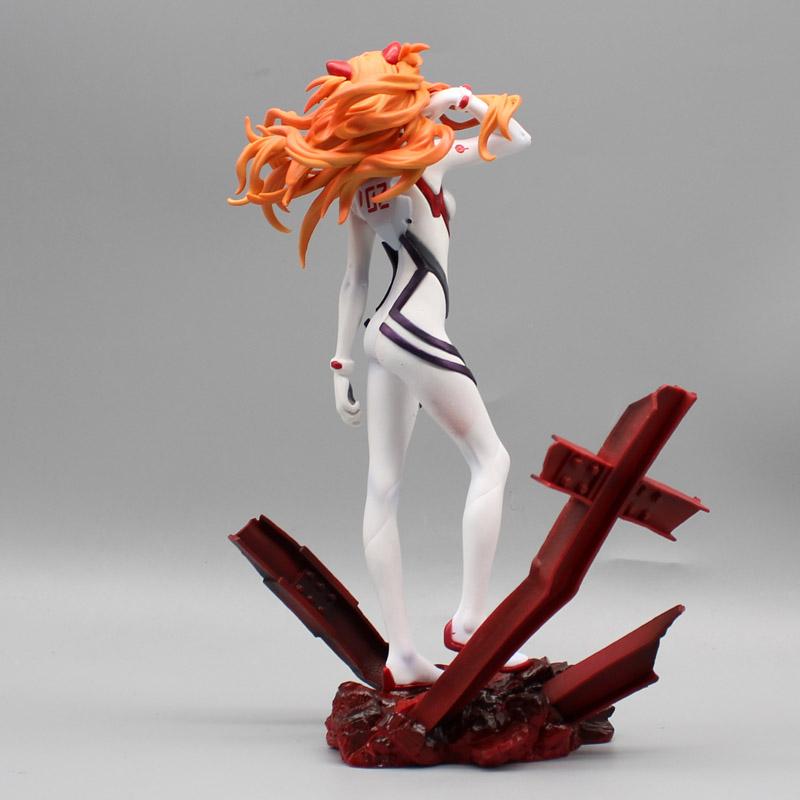 Аниме NEON GENESIS EVANGELION EVA Фигурка Аска Лэнгли Сорю Фигурка Коллекция ПВХ Модель Игрушки Подарки