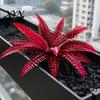 Реалистичные искусственные растения для балкона, искусственные осенние папоротники, 18 головок, осенне-оранжевые, персидские, УФ-защищенные, искусственные цветы, зелень, кусты, листья, для помещений