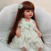 55 см детская силиконовая кукла реборн для девочек 55 см милая BB для новорожденных реалистичная мягкая форма наборы кукол принцесса милый подарок игрушки для детей