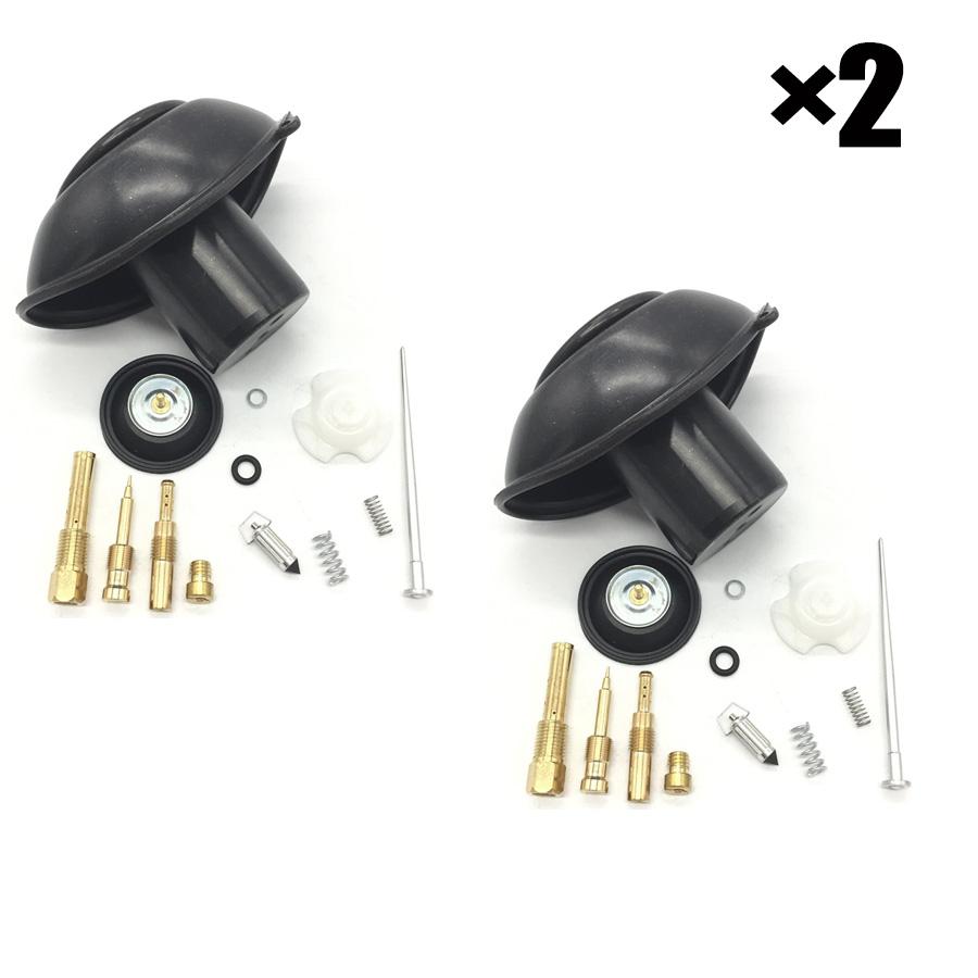 2 комплекта ремкомплекта карбюратора мотоцикла для Honda NV400 Shadow 400 VLX400 STEED