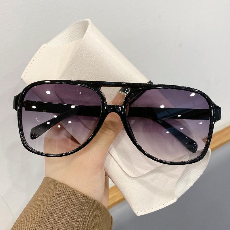 Big Frame Luxury Brand Designer Sunglasses Women For Men Fashion Vintage Trending Square Oversized Sun Glasses Punk Shades Uv400