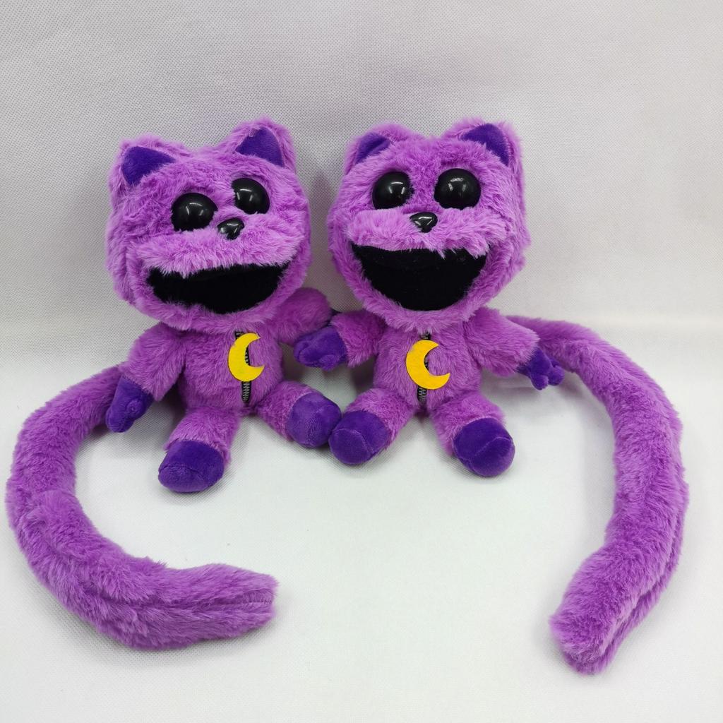 Кукла Scary Smile Animal Series Фиолетовый котенок Плюшевая игрушка