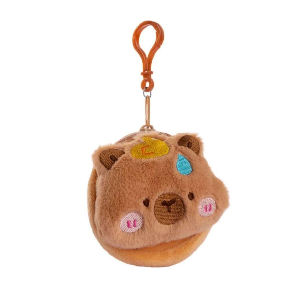 Сумка для денег Capybara Plush Кошелек Сумка-молния Capibara Наушники Чехол для улицы