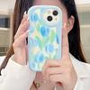 Cute Silicone Case for Tecno Spark 10C Xiaomi Redmi Note 12 11 iPhone 15 14 13 Samsung A54 A34 Funda Painted Cartoon Tulip Heart Cover Soft TPU Bumper