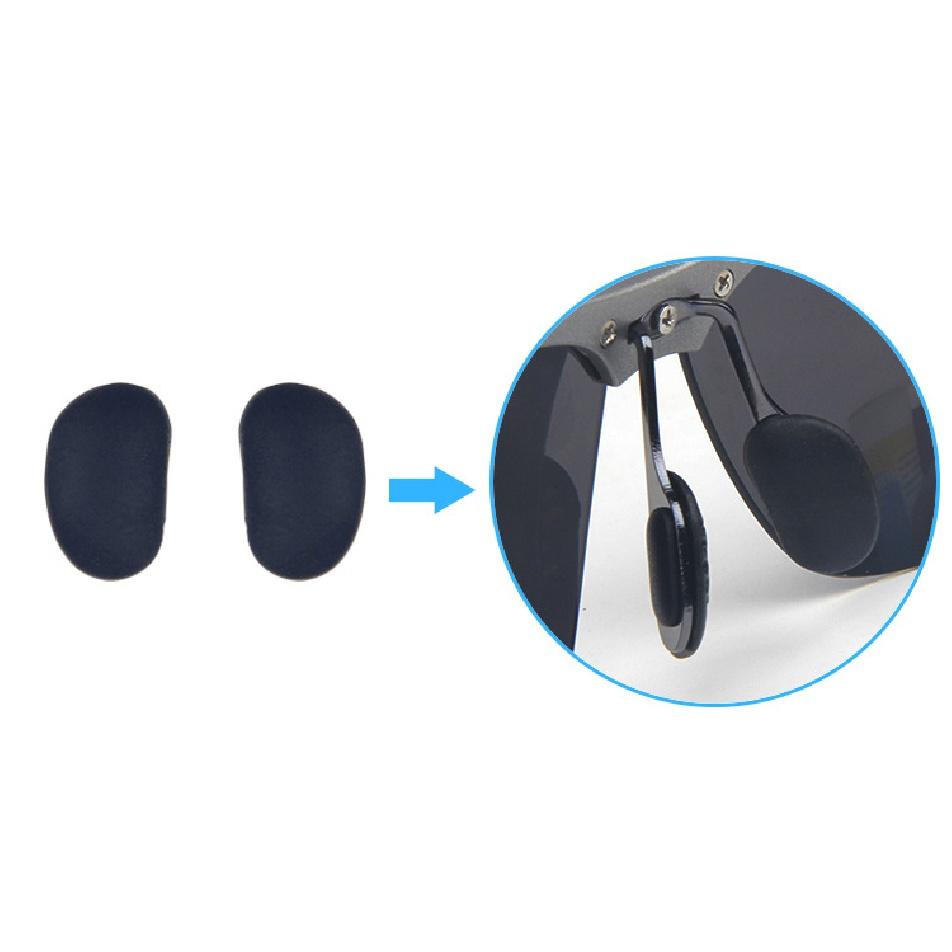 20шт(10pairs) Противоскользящие резиновые подушечки для очков, солнцезащитные очки, аксессуары для очков, черные, белые, нажимные