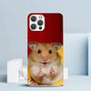 Милый Милый Хомяк Питомец Чехол для Телефона Для IPhone 16 17 Air 16E 15 14 Plus 13 Mini 12 11 Pro Max 7 8 + SE 2020 Мягкий ТПУ Задняя Крышка 1