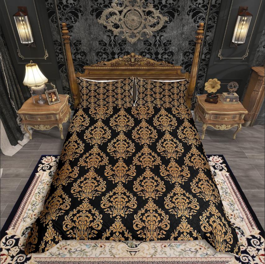 Comforter Homewish Moon And Sun Bohemian Damask Bedding Settraditional Flower Comforter Set