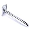 Manual Chrome Long Handle Barber Shaving Safety Blade Razor Classic Stainless Shaver Face Care Tool