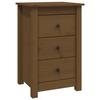 VidaXL Bedside Tables 2 Pcs Honey Brown 40x35x61.5 Cm Solid Pine 813706