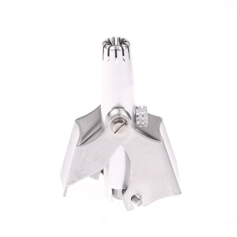 Триммер для чистки волос в носу для мужчин и женщин из нержавеющей стали ручной механический бритвенный станок моющийся инструменты для удаления волос съемный