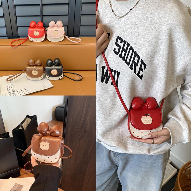 Fashion Simple Dot Pattern Pu Small Shoulder Bag For Casual Outings