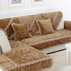 Winter Sofa Cushion, Simple Modern Sofa Cover, Flannel European Fabric Non-slip Cushion, Plush Padded Sofa Towel
