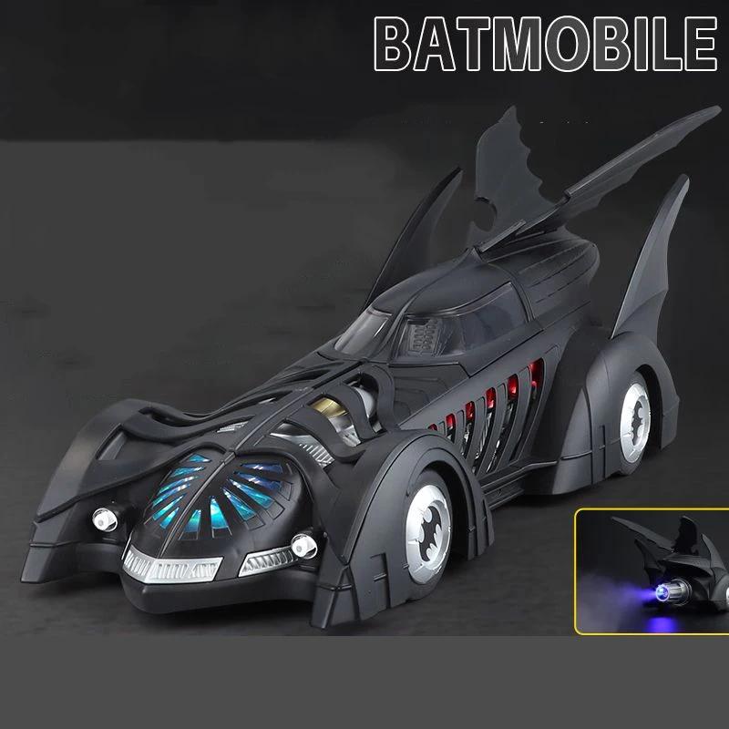 1:18 Batmobile 1995 Alloy Car Diecasts & Toy Vehicles Car Model Miniature Scale Model Car Toys For Children