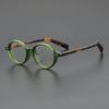 Oval Glasses For Women Retro Vintage Glasses Frame Optical Round Men Female Brown Green Clear Lens Unisex Blue Light Glasses