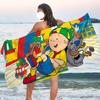 Cute Towel Beach Bath Quick-Drying Lightweight Portable C-CaillouS-ES Sauna Camping Swim Cartoon Pool Travel