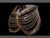 Women's Waist Chain Belt Fashion Sexy Multilayer Metal Body Jewelry Female Trendy Clothing Bikini Summer Beach Accessories 0759