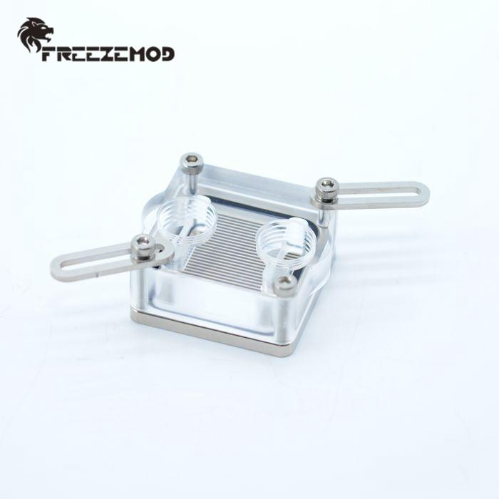 FREEZEMOD transparent computer water cooler block North and North Bridge cooling. BQ-5285N