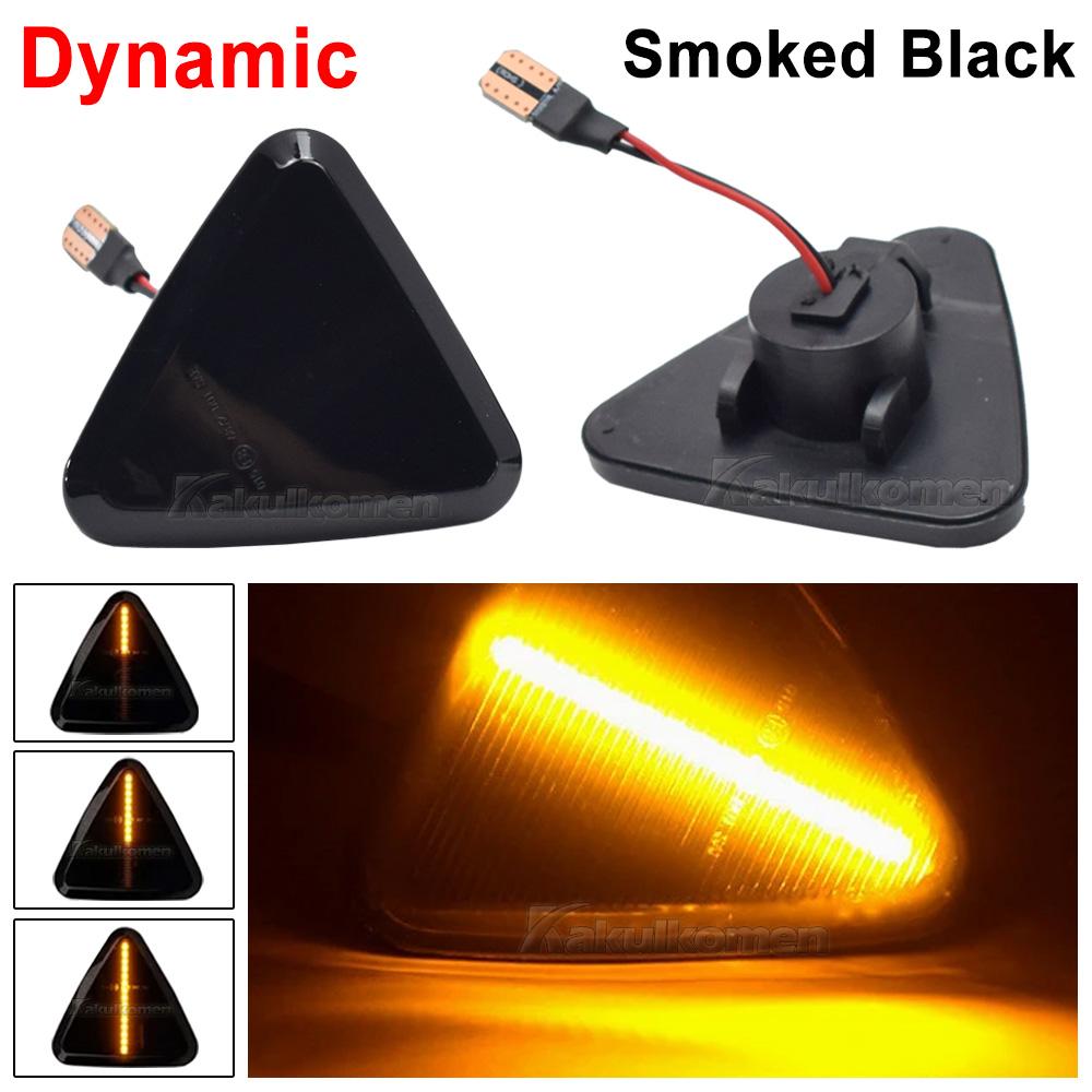 Sequential Flashing LED Turn Signal Side Marker Light Sequential Blinker Lamp For RENAULT KANGOO II Mod.Bj.2/2008-7/2013
